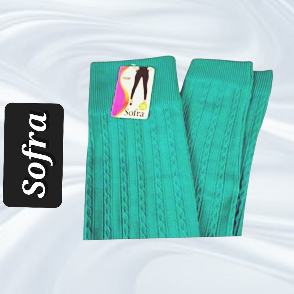 Sofra Teal Leggings.